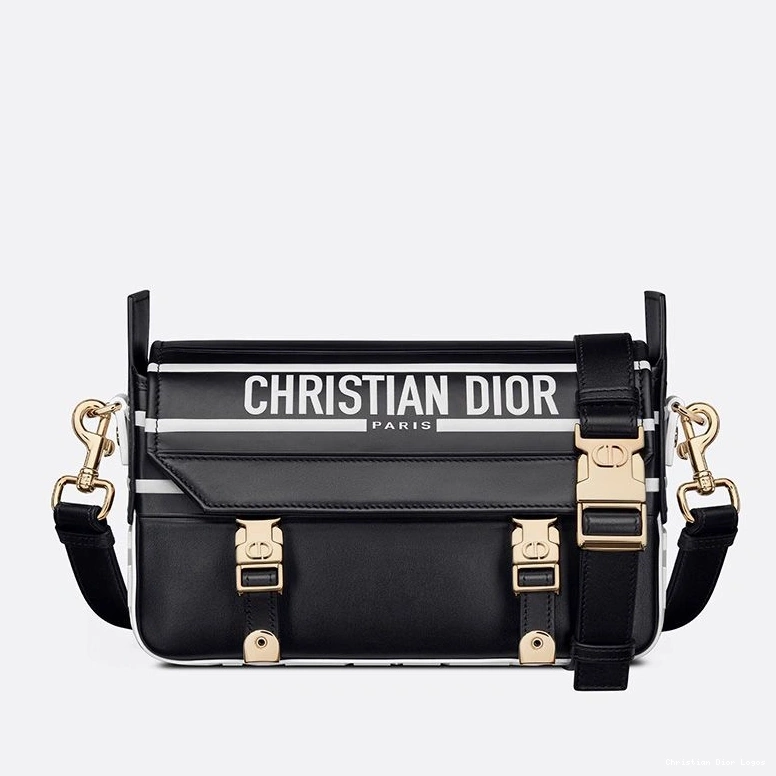 Black Leather Smooth Messenger Diorcamp Small 0709 Luxury